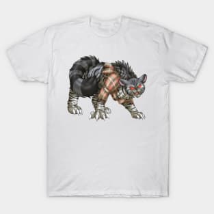 WereCat: Grey Tabby T-Shirt